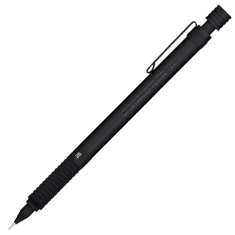 STAEDTLER 35-03B Mechanical Pencil, 0.01 inch (0.3 mm), All Black - Image 1