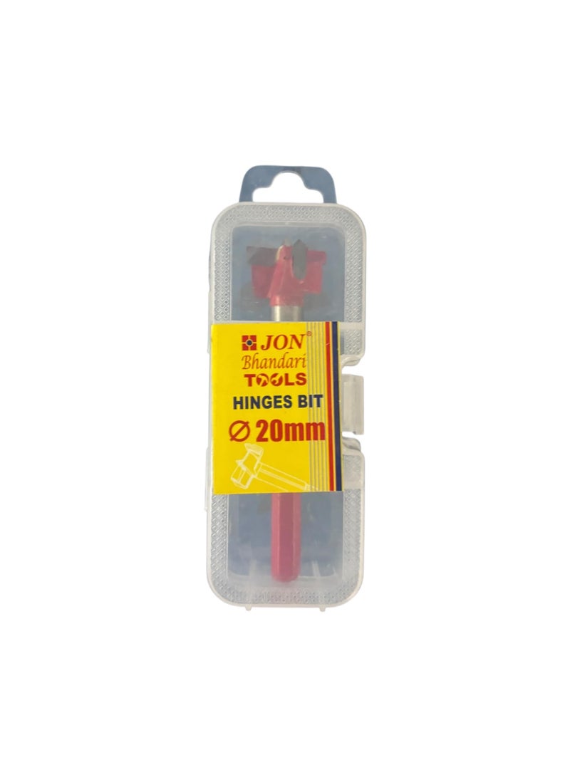 Jon Bhandari Tools 20mm Forstner Hinge Boring Drill Bit – Carbide Tipped Hole Cutter for Wood, Plywood & Woodworking – Precision Bit for Clean Flat-Bottom, Angled, Straight & Overlapping Holes - Image 4