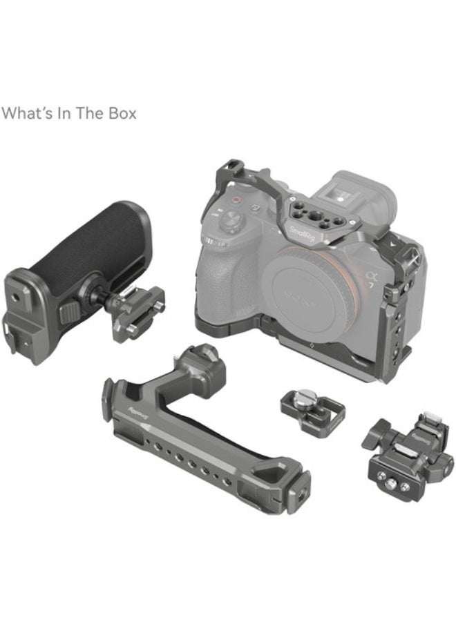 SMALLRIG HawkLock Quick Release Advanced Cage Kit for Sony a7R V, a7 IV, a7S III  - Image 3