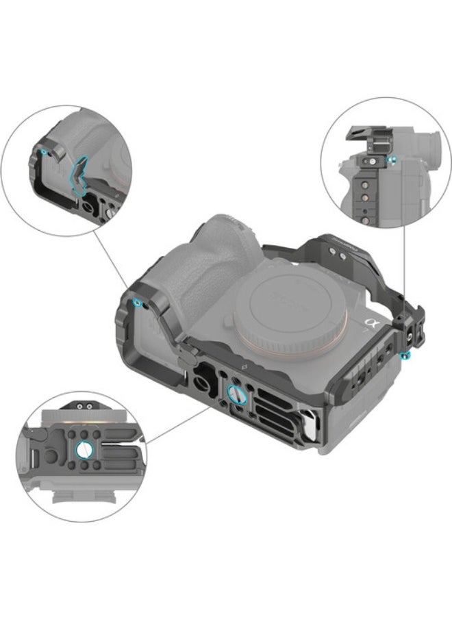 SMALLRIG HawkLock Quick Release Advanced Cage Kit for Sony a7R V, a7 IV, a7S III  - Image 5