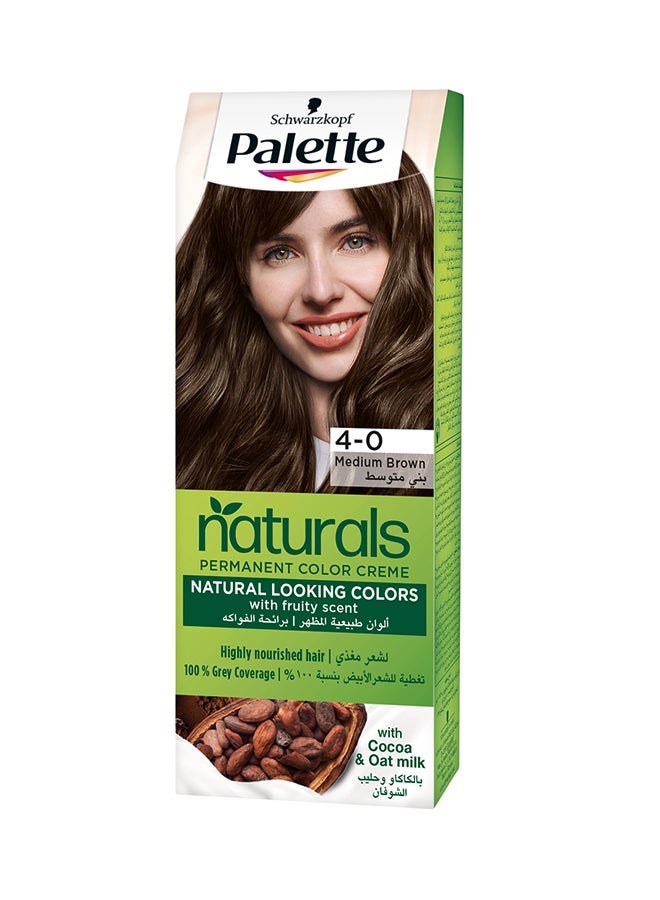Palette 1-Piece Permanent Natural Colours Cream Medium Brown - Image 2