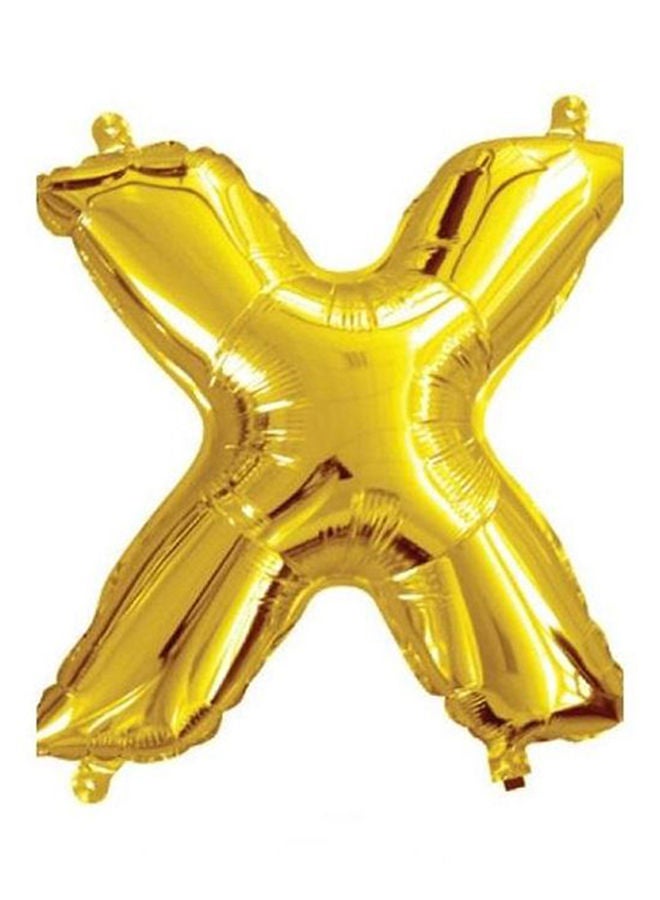 NIBEMINENT Letter X Foil Balloon - Image 1