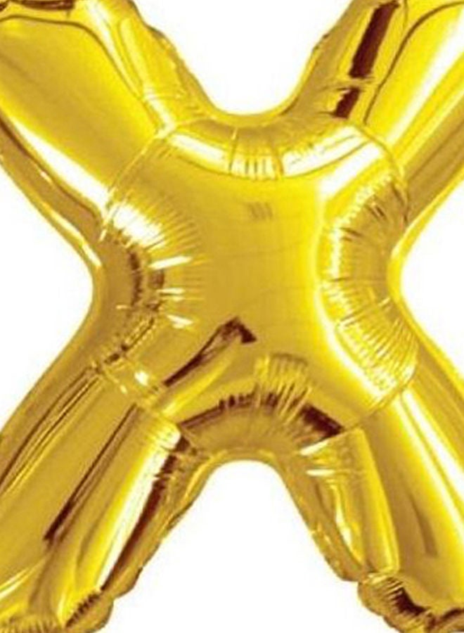 NIBEMINENT Letter X Foil Balloon - Image 2
