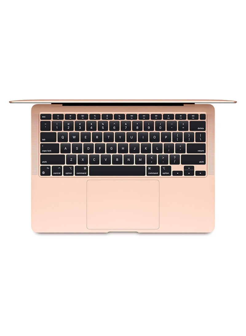 Apple Renewed - MacBook Air 13-Inch (2020) M1 8CPU 7GPU 8GB RAM 128GB SSD - QWERTY Gold - Image 2