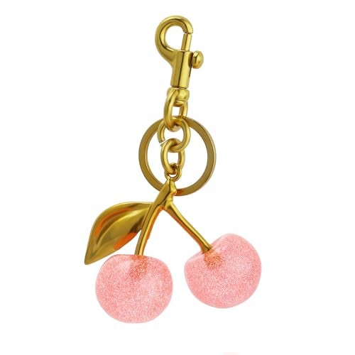 FASTFAIRY Keychain Cherry Bag Charms Purse: Key Chains Women Cute - Car keyrings leather handbags - Valentines Day Gifts - Image 1