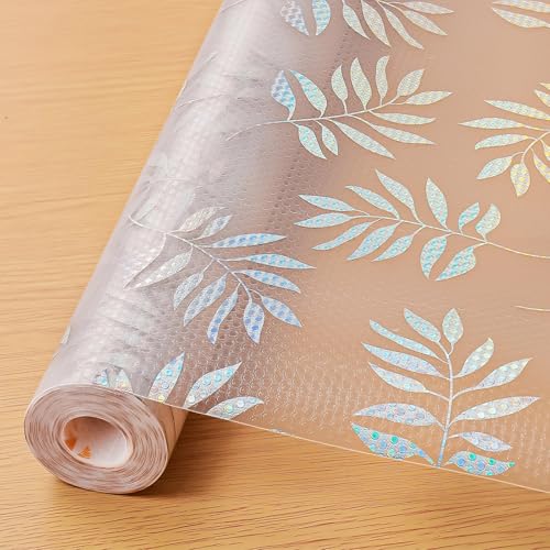 Porslin Kitchen Drawer Mats, Cupboard Sheets, Shelf Liners for Wardrobe, Fridge Liners - 45cm x 5m, Anti-Slip, Waterproof, Washable, Durable, Reusable, Transparent, Food Safe, Double-Sided - SL04 - Image 1