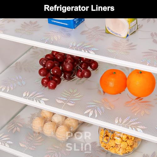 Porslin Kitchen Drawer Mats, Cupboard Sheets, Shelf Liners for Wardrobe, Fridge Liners - 45cm x 5m, Anti-Slip, Waterproof, Washable, Durable, Reusable, Transparent, Food Safe, Double-Sided - SL04 - Image 5