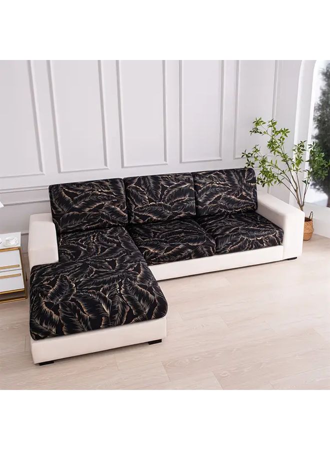 غطاء واقي للأريكة الممتدة لأربعة مقاعد، مقاوم للتمدد، مناسب للحيوانات الأليف، قابل للغسيل في الغسالة، يحمي من الانسكابات - Image 1