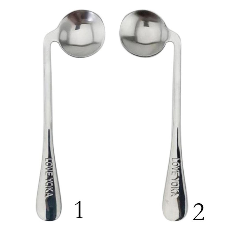 2Pcs Stainless Steel Angled Silverware For Elderly Eating - Image 5
