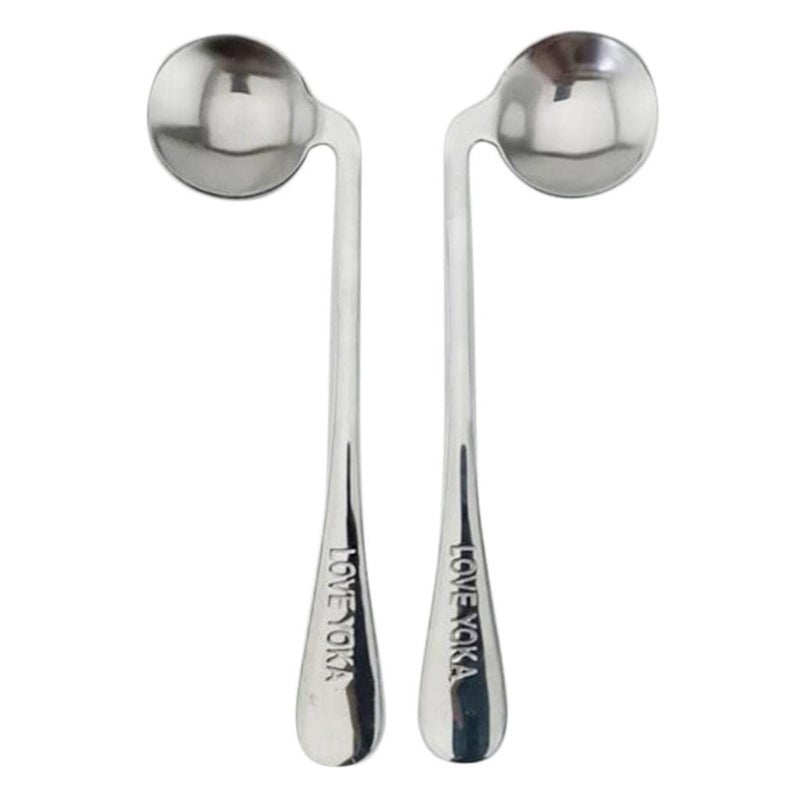 2Pcs Stainless Steel Angled Silverware For Elderly Eating - Image 4