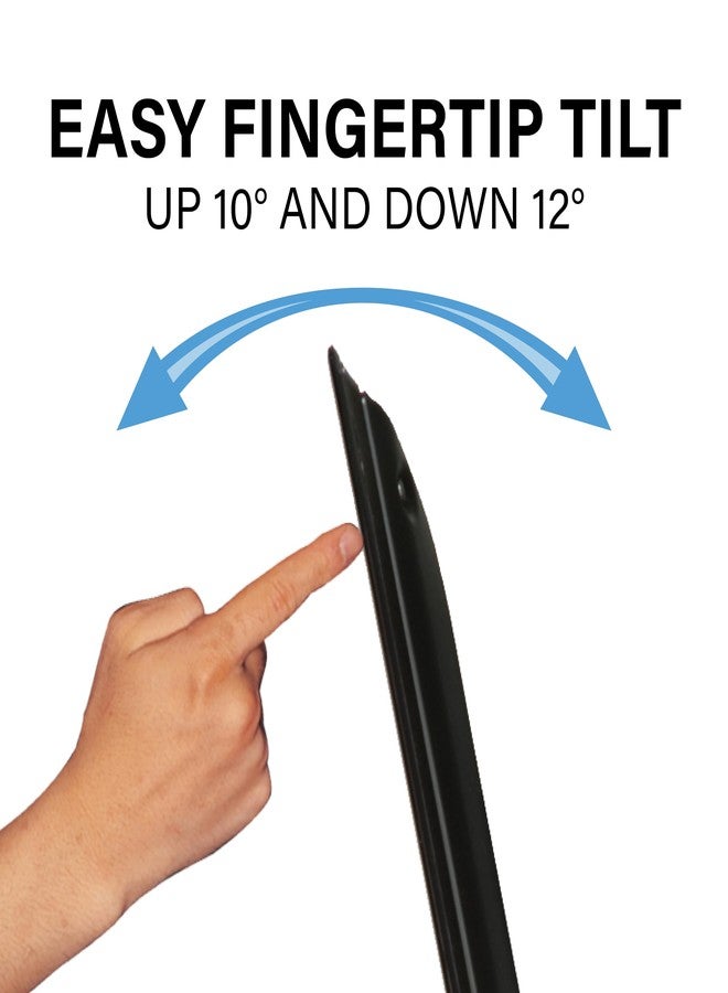 SANUS Extendable Tilting TV Wall Mount for 32”–90” TVs up to 110 lbs – 5.2” Extension for Easy Cable Access and Added Tilt, Tool-Free Tilt to Reduce Glare, Low Profile Design - Image 3