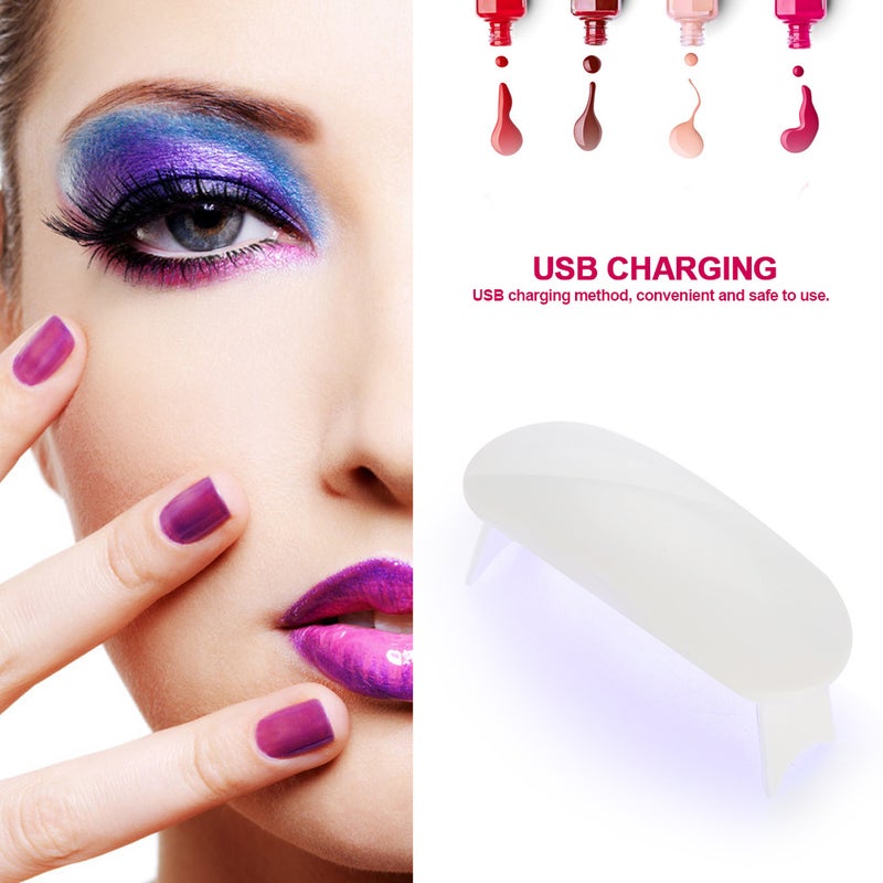UV Light Therapy Machine Portable Mini Nail LED Lamp Nail Dryer Nail Polish Tools - Image 4