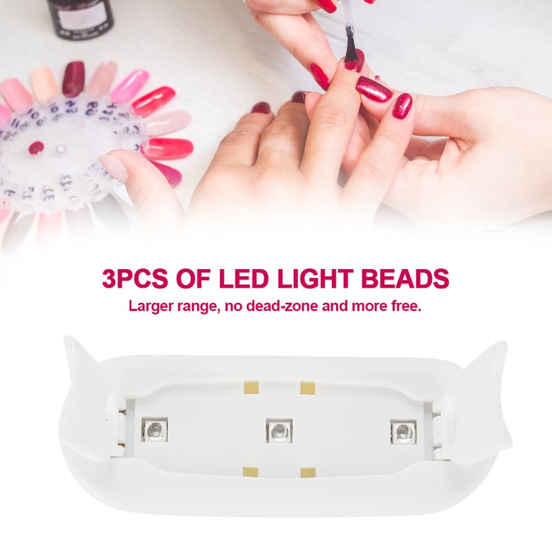 UV Light Therapy Machine Portable Mini Nail LED Lamp Nail Dryer Nail Polish Tools - Image 5