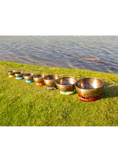 Alpine Crystals UAE Singing bowl set full moon 7 pcs  - Image 2