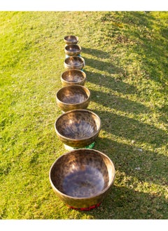 Alpine Crystals UAE Singing bowl set full moon 7 pcs  - Image 3