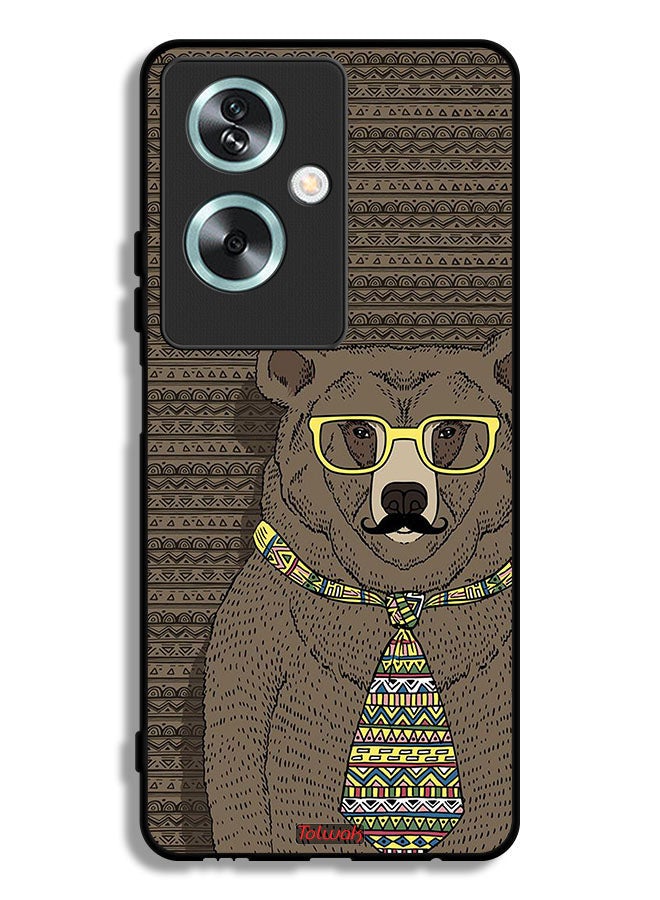 Tolwak Oppo A2 Protective Case Cover Mr Wolf - Image 1