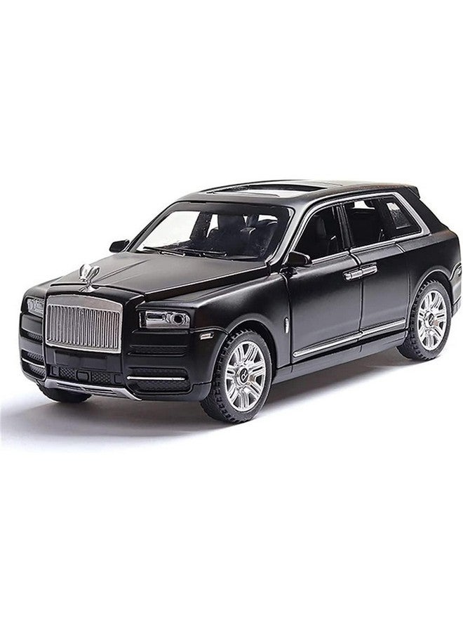 LONGMIRE Metal Pull Back Diecast Car Pull Back Car Model with Sound Light Boys Gifts Toys for Kids Pack of 1, Multicolor (Rolls Royce Cullinan Masory) - Image 1