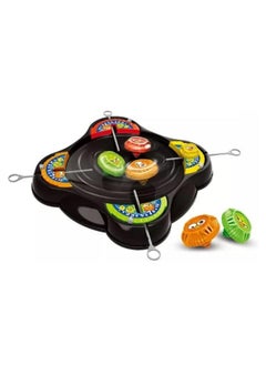 Manos Manos 4 Battle Gyro with Board Table Top Dino Print Toy for Kids, Pack of 1  - Image 1