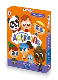 Ladybird Actiphons Level 2 Box 3: Books 19-28: Learn phonics and get active with Actiphons! 