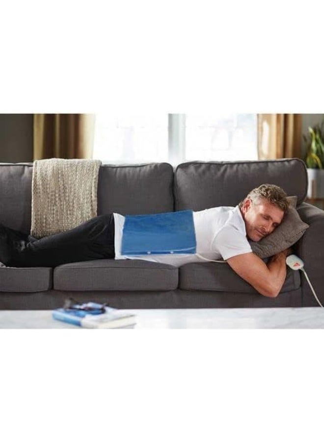 وسادة حرارية كهربائية متعددة الاستخدام – 30x60 سم بتقنية تسخين فائقة للظهر، الرقبة، الكتف والساقين - Image 2