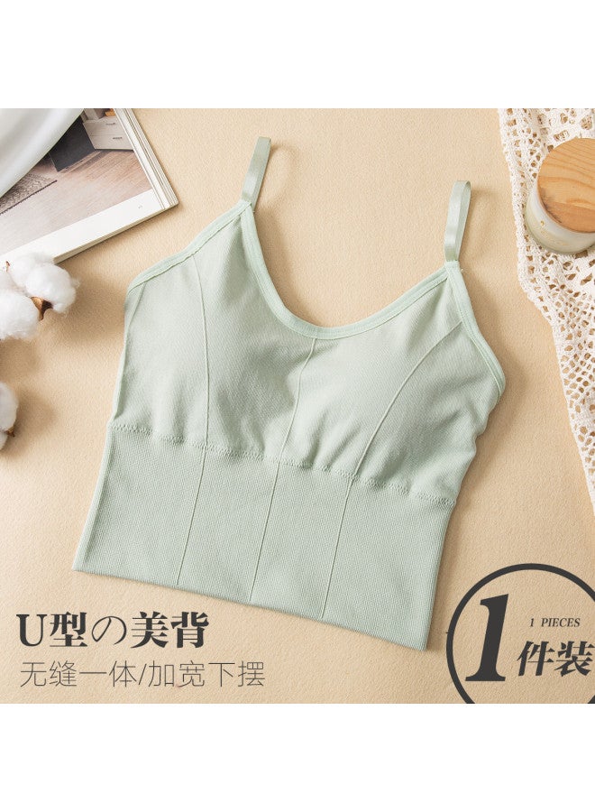 LANG SHA Women'S Backless Seamless Camisole Bra, Thin And Wearable As Outerwear, Sporty Style - Image 2