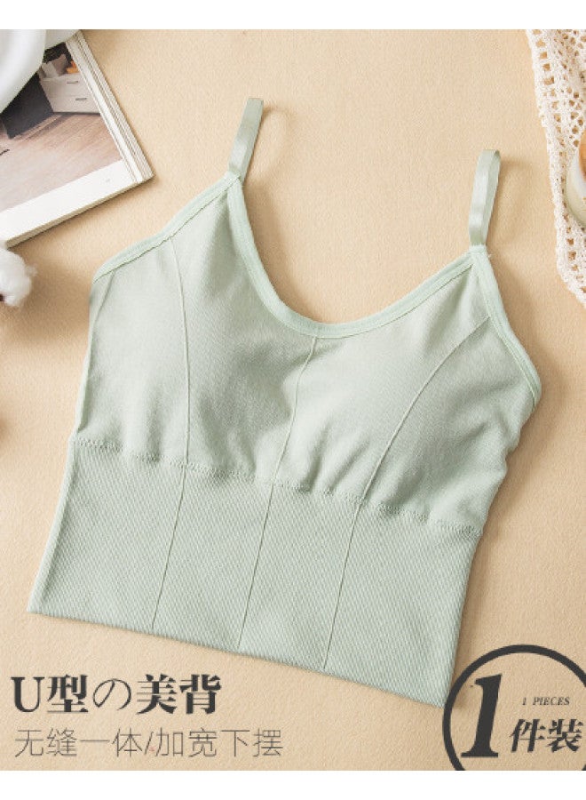 LANG SHA Women'S Backless Seamless Camisole Bra, Thin And Wearable As Outerwear, Sporty Style - Image 1