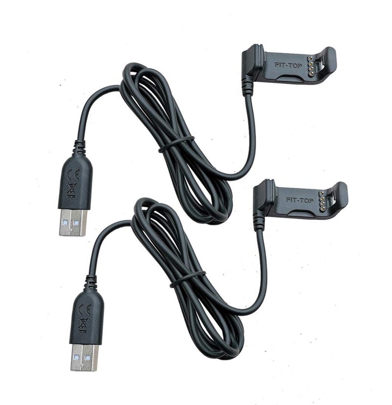 JIUJOJA 2Pack for Vivoactive HR Charger, 3.93ft Length Charging Cable Replacement Charging Cord Synchronous Data Cable for Vivoactive HR Smart Watch - Image 1