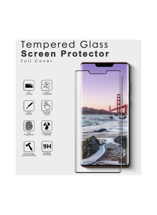 3D Glass Screen Protector For Huawei Mate 30 Pro Clear - Image 2