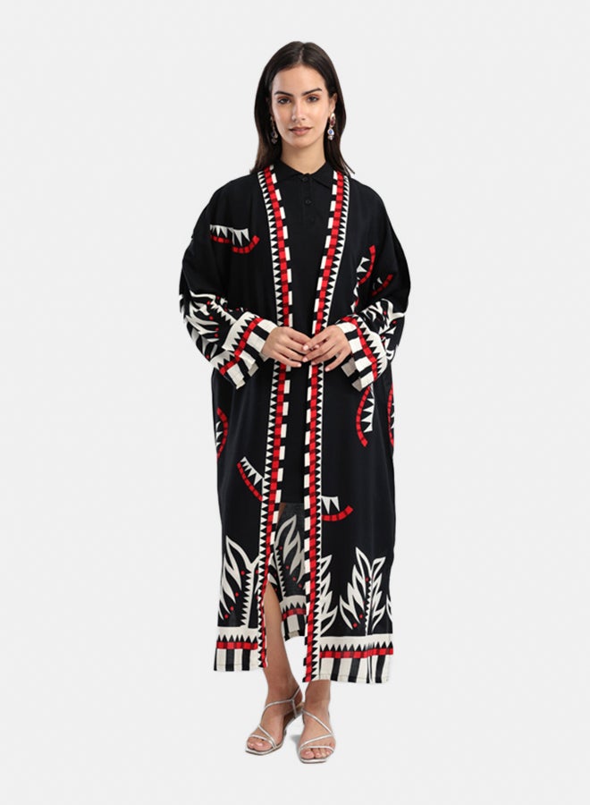 Carina Tribal Printed Kimono  - Image 2