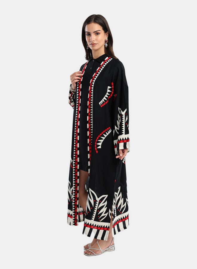 Carina Tribal Printed Kimono  - Image 5