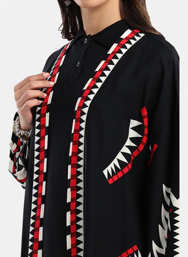 Carina Tribal Printed Kimono  - Image 4