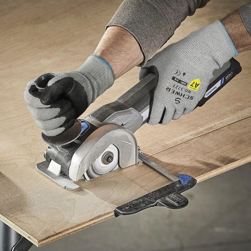Schwer High Level Cut Resistant Work Gloves for High Risk Work, ANSI A7 Cutting Gloves with Reinforced Thumb, Used for WoodWorking, Construction, Non Slip, Durable, Breathable & Cool, L, 1 pair, PR3727 - Image 4