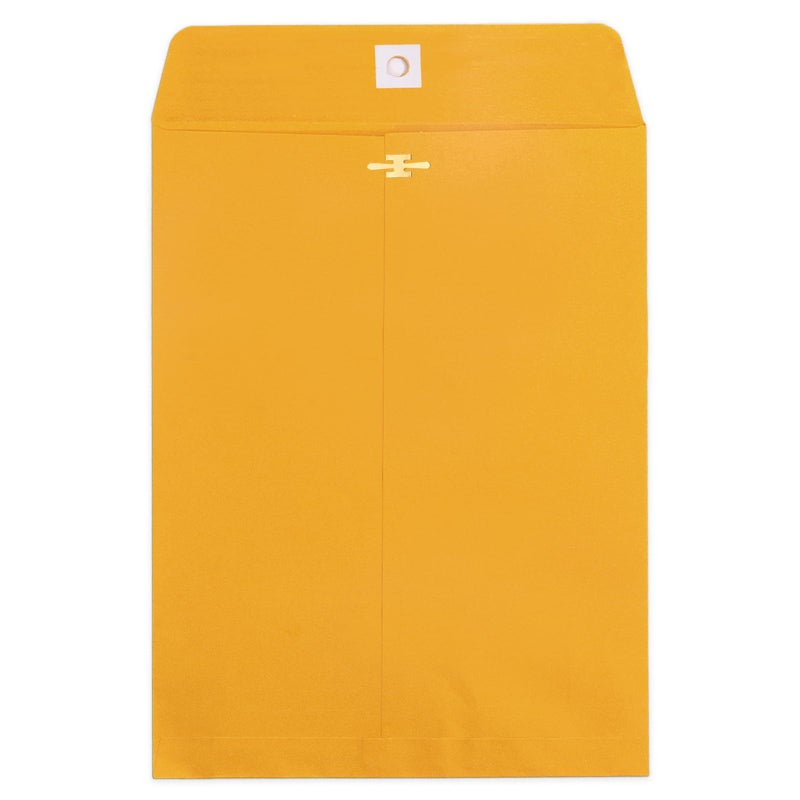Goefun 10x13 Clasp Envelopes 20 Pack, Manilla Envelopes 10x13-100GSM Kraft Paper, Large Brown Yellow Mailing Envelopes with Clasp and Gummed Seal for Office - Image 1