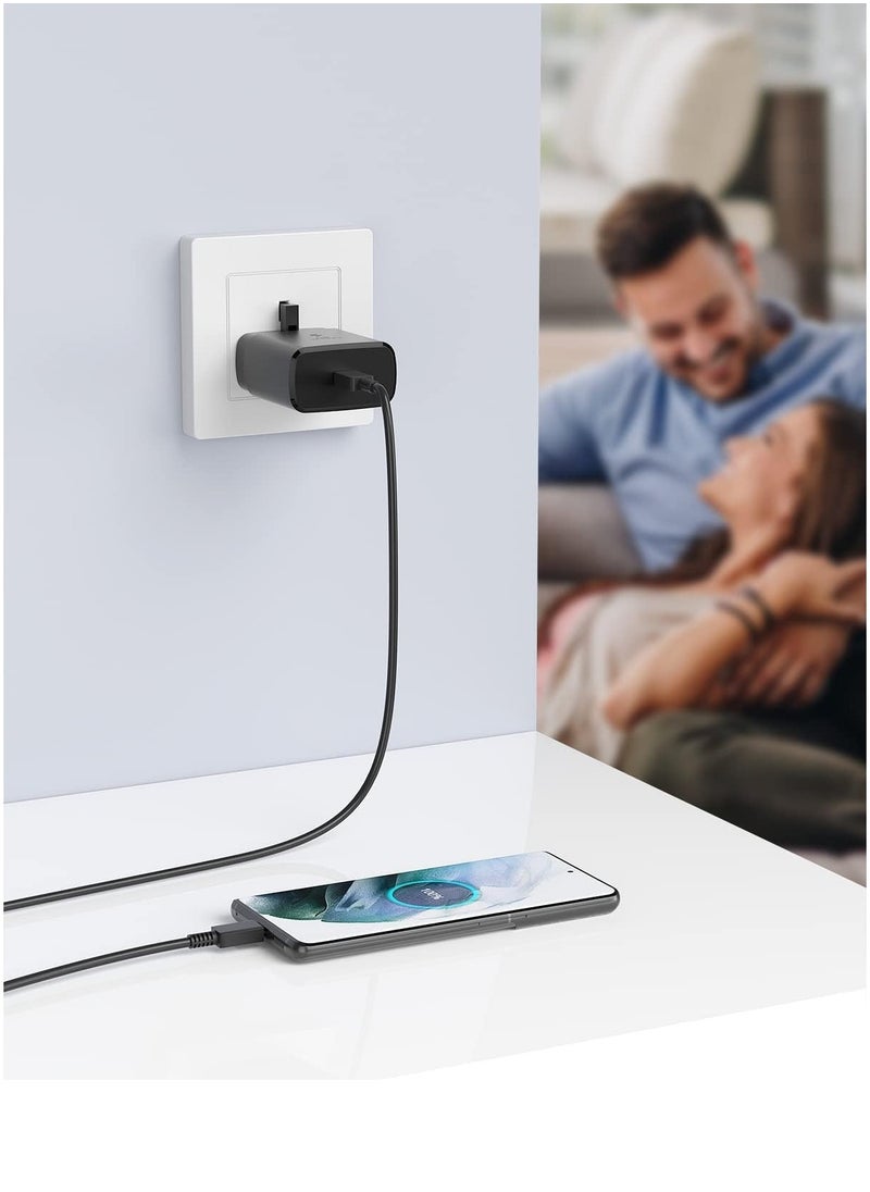 NYORK - 45W USB C Super Fast Charging Charger - Compatible with S25 S24 S23 S22 S21 S20 Ultra, S24+ S23+ S22+ S21+, A53, A15, A 55, A54 - Type C Power Adapter, - Image 1