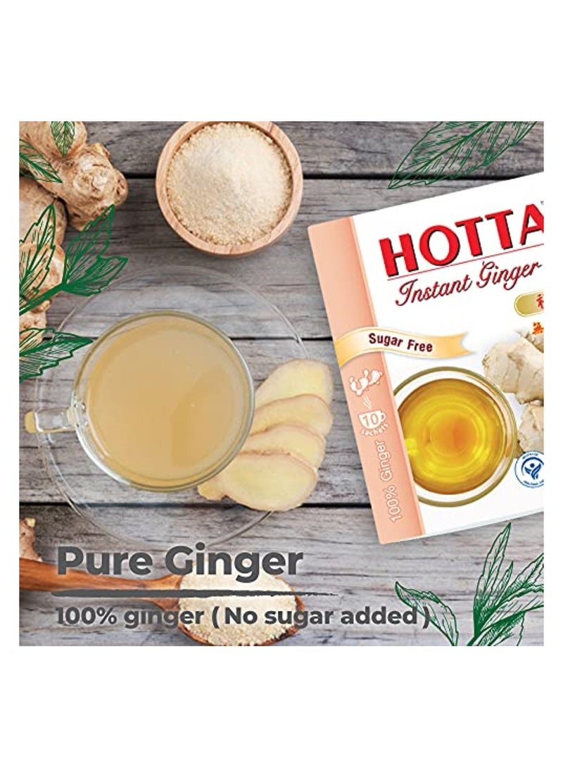 Hotta Sugar Free 100% Instant Ginger Powder 70G  - Image 3