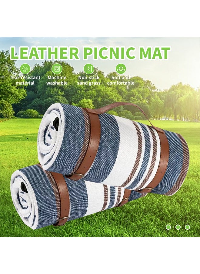 Generic 200*200cm Thickened Picnic Blanket, Waterproof and Sandproof Camping Mat, Suitable for Beach, Picnic and Outdoor Adventures  - Image 2