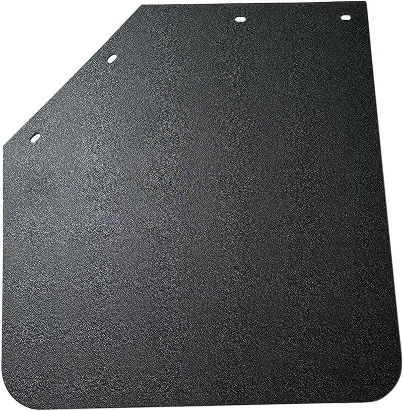 IBESTWOLF 2PCS Universal Heavy Duty Polymer Mudflaps 24x30 Inch Black Angled Splash Guard for Semi Trucks - Image 2