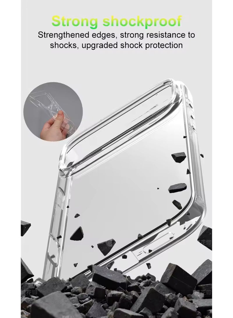 Apple iPhone 17 Pro Max Shock Proof Case Cover - Ultra Clear, Durable & Accurate Cut-outs - Scratch, Dust & Smudge Protection - Transparent Silicon Back Cover for Apple iPhone 17 Pro Max - Image 5