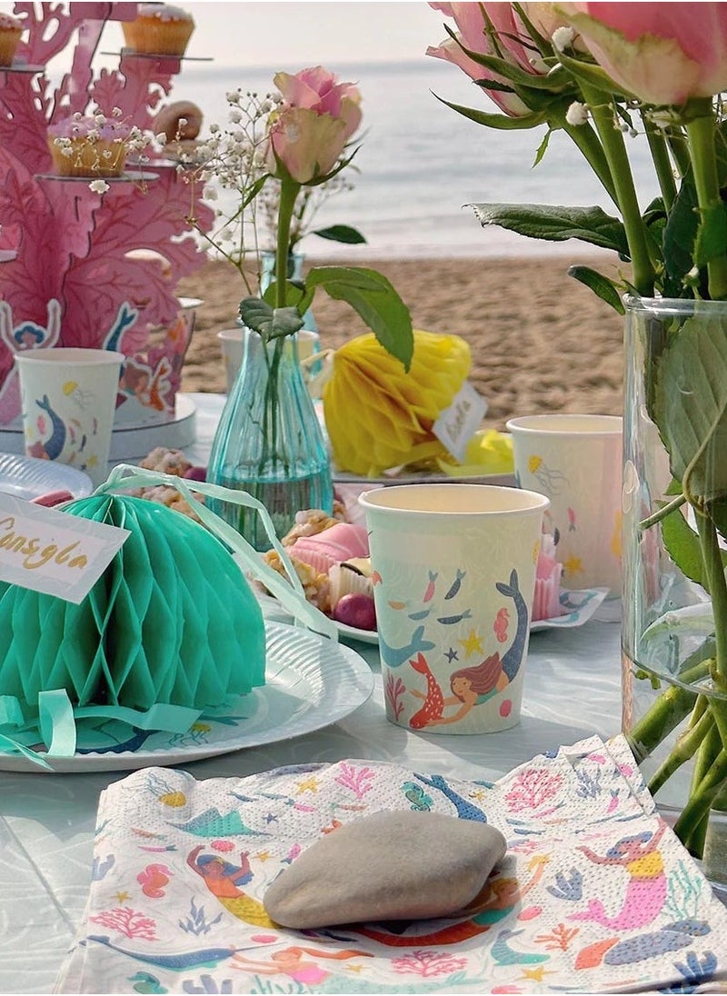 توكينج تيبلز مناديل ورقية بحرية وحوريات البحر - عبوة  قطعة - Image 1