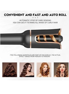 ABJ A Automatic Hair Curling Iron Roller for Hair Styling, Rotating Ceramic Hair Curler  - Image 4