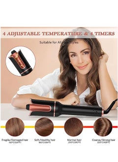 ABJ A Automatic Hair Curling Iron Roller for Hair Styling, Rotating Ceramic Hair Curler  - Image 2