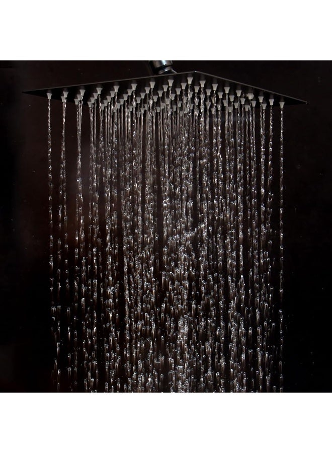 YelaJoy Shower Set, Thermostaticc Shower Faucet Set Wall Mounted Shower Faucet Set Piano and Shower Keys with Bath Spout, Hand Sprayer - Image 4