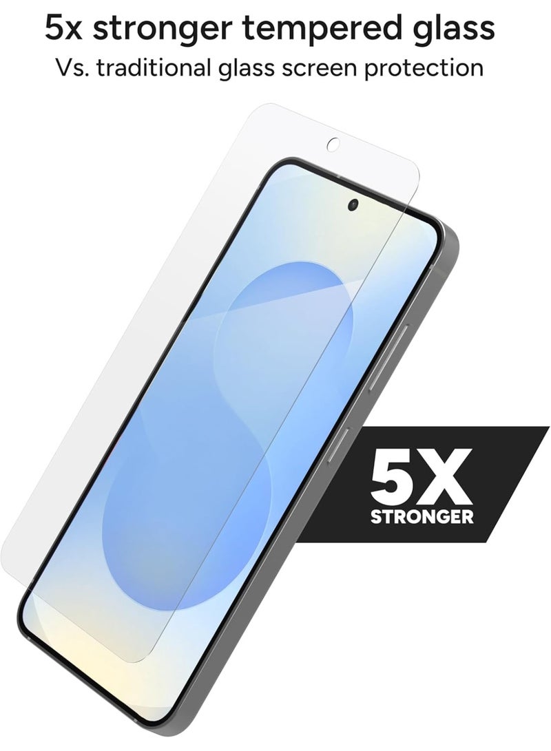 زاج واقي الشاشة الزجاجي InvisibleShield Elite لهاتف Samsung Galaxy S25 - Image 2