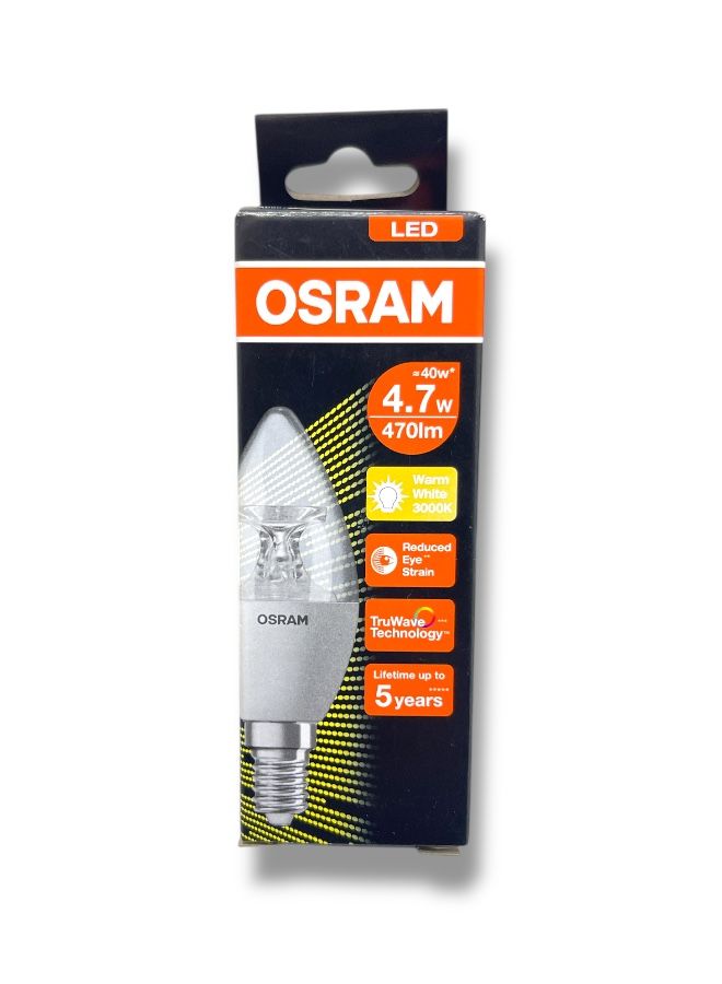 أوسرام مصباح OSRAM LED (4.7 وات / 470 لومن)  أصلي 100%- ضوء أبيض دافئ وموفر للطاقة - Image 2