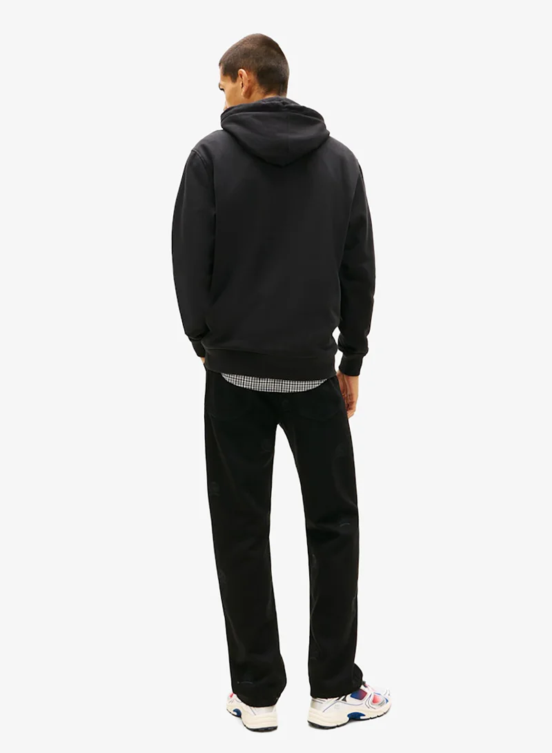 تومي جينز هودي بشعار