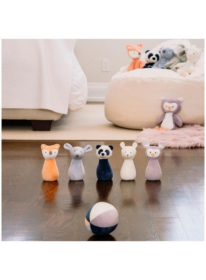 GUND Baby Baby Toothpick My First Bowling Set Plush Stuffed Animal Set of 6, 6 in - Image 2
