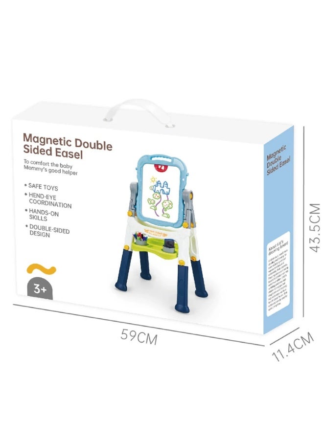 Youleen Adjustable Magnetic Double Sided Easel 2-in-1 Multifunctional Drawing Board (2905-RS) - Image 3