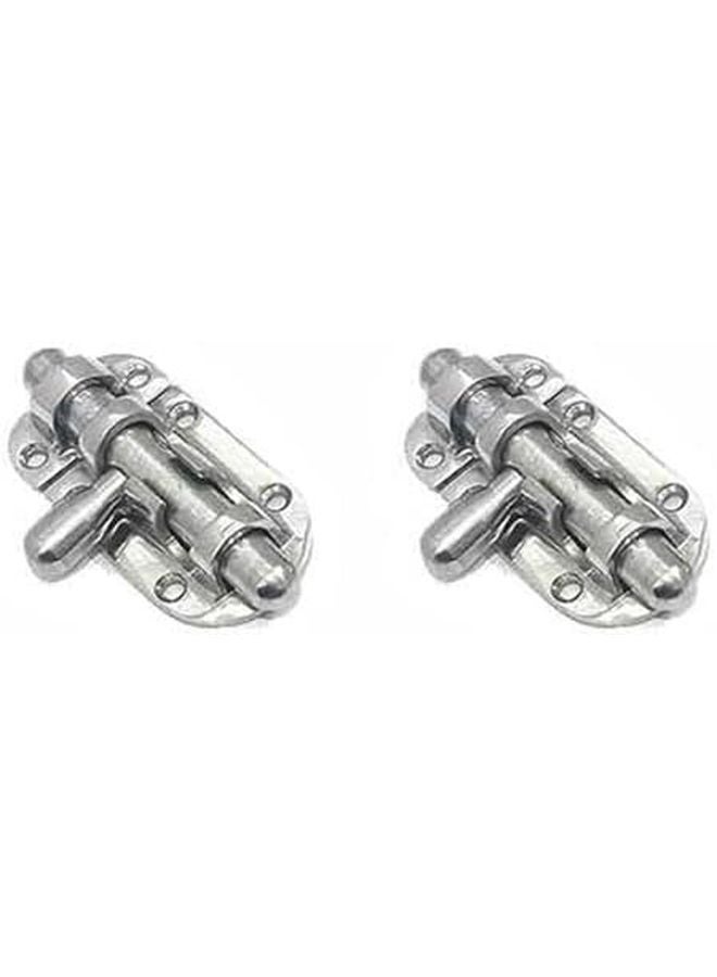 Model A 316 Stainless Steel Barrel Bolt Slide Latch Rattle Free for Boat Door Cabinet Toolbox Gate - Image 2