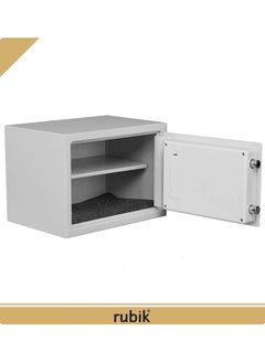 A4 Document Size Safe Box Locker Security Safety Deposit With Key and Keypad Keyless Entry (25x35x25cm) White - pzsku/Z583CD27F2F6D79A6FCBCZ/45/_/1728633137/377c4bb2-52cf-4256-a282-2bdae69898dd