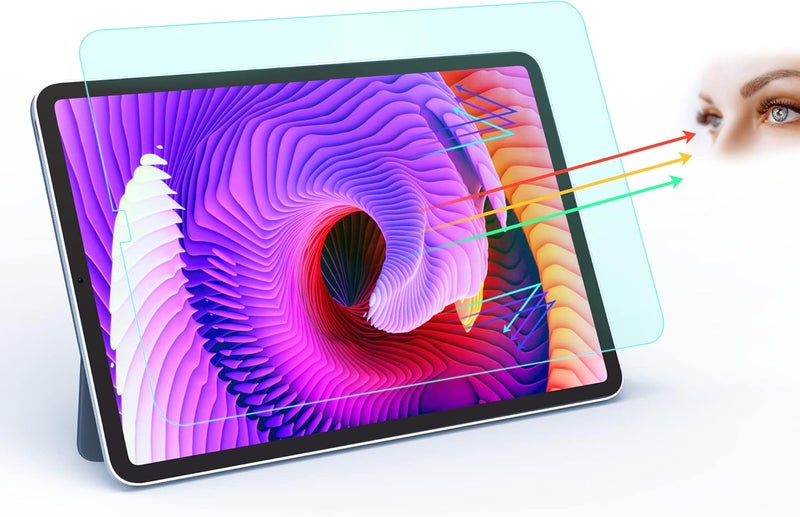 زويجا واقي الشاشة المضاد للضوء الأزرق من متوافق مع واقي شاشة iPad الجيل التاسع والثامن والسابع 10.2 بوصة إصدار 2021/2020/2019، مع حجب الضوء الأزرق الضار الزائد والأشعة فوق البنفسجية (PET) - Image 1